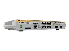 Allied Telesis AT x230-10GT - Switch L2+ - Styrt - 8 x 10/100/1000 + 2 x Gigabit SFP - stasjon&#230;r, rackmonterbar