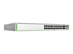 Allied Telesis CentreCOM AT-GS980MX/28 Switch - L3 - Styrt - 24 x 10/100/1000 + 4 x 10 Gigabit SFP+ (opplenke) - rackmonterbar