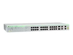 Allied Telesis AT FS750/28PS - Switch - Styrt 20 x 10/100 (PoE) + 2 x kombo-Gigabit SFP + 2 x 10/100/1000 + 4 x 10/100 (PoE+) - stasjon&#230;r, rackmonterbar, veggmonterbar - PoE+ (193 W)