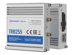 Teltonika TRB255 - Gateway - 100Mb LAN, RS-232, RS-485 LTE - 4G - DC-str&#248;m