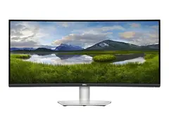 Dell S3423DWC - LED-skjerm - kurvet 34&quot; - 3440 x 1440 WQHD @ 100 Hz - VA - 300 cd/m&#178; - 3000:1 - 4 ms - 2xHDMI, DisplayPort, USB-C - h&#248;yttalere - med 3-&#229;rs direkte /1-&#229;rs indirekte som standard (oppsalg mulig inntil 5 &#229;r)