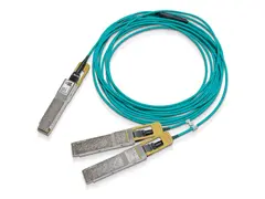 NVIDIA - Fibre Channel-kabel - QSFP56 (hann) 3 m - aktiv - svart
