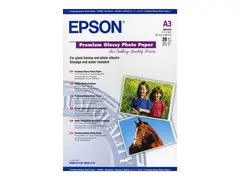 Epson Premium - Blank - A3 (297 x 420 mm) 255 g/m&#178; - 20 ark fotopapir - for Expression Photo XP-970; SureColor SC-P700, P900, T2100, T3100, T3405, T5100, T5400, T5405