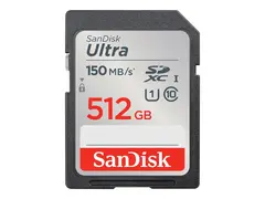 SanDisk Ultra - Flashminnekort 512 GB - Class 10 - SDXC UHS-I