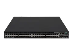 HPE FlexNetwork 5140 HI - Switch - 1-spors L3 - Styrt - 48 x 10/100/1000 + 4 x 10 Gigabit SFP+ - luftflyt fra side til bakside - rackmonterbar - PoE+