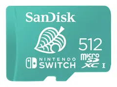 SanDisk Nintendo Switch - Flashminnekort 512 GB - UHS-I U3 / Class10 - microSDXC UHS-I