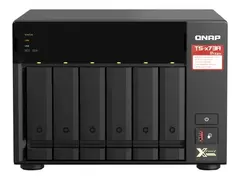 QNAP TS-673A - NAS-server - 6 br&#248;nner SATA 6Gb/s - RAM 8 GB - Gigabit Ethernet / 2.5 Gigabit Ethernet