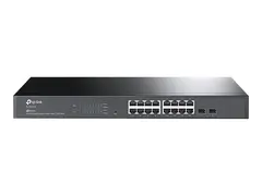 TP-Link JetStream TL-SG2218 - V1 switch - smart - 16 x 10/100/1000 + 2 x SFP - rackmonterbar