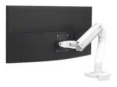 Ergotron HX - Monteringssett (leddarm, svingtapp, utvidelse, lavprofil toppmontert C-klemme 18-25 mm) for LCD-skjerm - hvit - skjermst&#248;rrelse: up to 49&quot; - skrivebordsmonterbar