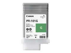 Canon PFI-101 G - 130 ml - gr&#248;nn original - blekkbeholder - for imagePROGRAF iPF5000, iPF5100, iPF6100, iPF6200