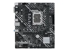 ASUS PRIME H610M-E D4-CSM - Hovedkort - micro ATX LGA1700-sokkel - H610 Chipset - USB 3.2 Gen 1, USB 3.2 Gen 2 - Gigabit LAN - innbygd grafikk (CPU kreves) - HD-lyd (8-kanalers)