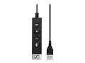 EPOS USB-CC 6x5 - Hodetelefonkabel - USB hann til 4-polsminijakk hunn for IMPACT SC 635, 665; Sennheiser IMPACT SC 635, SC 665