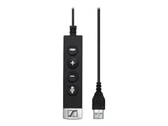 EPOS | SENNHEISER USB-CC 6x5 - Hodetelefonkabel USB hann til 4-polsminijakk hunn - for IMPACT SC 635, 665; Sennheiser IMPACT SC 635, SC 665