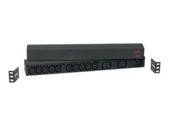 APC Basic Rack-Mount PDU - Str&#248;mfordelingslist (kan monteres i rack) AC 208/230 V - inngang: IEC 60320 C20 - utgangskontakter: 12 - 1U - svart