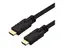 StarTech.com 10m(30ft) HDMI 2.0 Cable, 4K 60Hz Active HDMI Cable, CL2 Rated for In Wall Installation, Long Durable High Speed Ultra-HD HDMI Cable, HDR 10, 18Gbps, Male to Male Cord, Black Al-Mylar EMI Shielding (HD2MM10MA) - HDMI-kabel - HDMI hann til HDMI hann - 10 m - 4K-st&#248;tte - for P/N: ADJPROJCART, FPWHANGER, FPWTLTPORT, MBLTVSTNDEC, ST122HD202, STNDMTV100, STNDMTVDUO