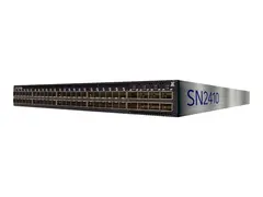 NVIDIA Spectrum SN2410 - Switch L3 - Styrt - 48 x 10 Gigabit SFP28 + 8 x 100 Gigabit QSFP28 - bakside til front-luftflyt - rackmonterbar