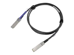 Mellanox 100GbE QSFP28 Direct Attach Copper Cable Direkte 100GBase-koblingskabel - QSFP28 til QSFP28 - 5 m - toakset - SFF-8665 - passiv - svart - for Spectrum-2 SN3700C