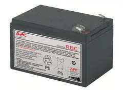 APC Replacement Battery Cartridge #4 - UPS-batteri 1 x batteri - blysyre - svart - for P/N: BE 700 YIN, BE750BB-CN, BE800-IND, BK650I, BP500JPNP, BP650SX107, SC620X565, SU620I