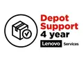 Lenovo Depot/Customer Carry-In Upgrade Utvidet serviceavtale - deler og arbeid (for system med 1-&#229;rs deponerings- eller b&#230;re-inn-garanti) - 4 &#229;r (fra opprinnelig kj&#248;psdato for utstyret) - for ThinkBook 14 G6 ABP; 14s Yoga G2 IAP; 16 G6 ABP; ThinkCentre neo 30a 22