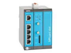 INSYS icom MRX MRX3 LTE - Ruter WWAN 5-port svitsj - DIN-skinnemonterbar