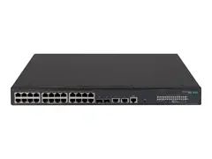 HPE FlexNetwork 5140 24G PoE+ 2SFP+ 2XGT EI Switch - L3 - smart - 24 x 10/100/1000 (PoE+) + 2 x 1 Gigabit / 10 Gigabit SFP+ + 2 x 10 Gigabit Ethernet - rackmonterbar - PoE+ (370 W) - BTO