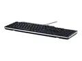 Dell KB-522 Wired Business Multimedia Tastatur - USB - QWERTY - Dansk - svart