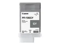 Canon PFI-106 GY - 130 ml - gr&#229; original - blekkbeholder - for imagePROGRAF iPF6400, iPF6400SE, IPF6450