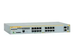 Allied Telesis AT x230-18GP - Switch L2+ - Styrt - 16 x 10/100/1000 (PoE+) + 2 x SFP - stasjon&#230;r, rackmonterbar, veggmonterbar - PoE+ (240 W)