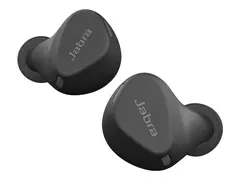 Jabra Elite 4 Active - True wireless-hodetelefoner med mikrofon i &#248;ret - Bluetooth - aktiv st&#248;ydemping - lydisolerende - svart