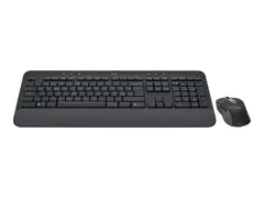 Logitech Signature MK650 Combo for Business Tastatur- og mussett - tr&#229;dl&#248;s - Bluetooth LE - QWERTY - Storbritannia - grafitt