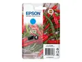 Epson 503 Singlepack - 3.3 ml - cyan original - bl&#230;re med RF/lyd-alarm - blekkpatron - for Expression Home XP-5200, XP-5205; WorkForce WF-2960DWF, WF-2965DWF