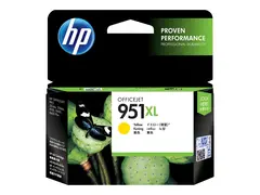 HP 951XL - H&#248;y ytelse - gul - original Officejet - blekkpatron - for Officejet Pro 251dw, 276dw, 8100, 8600, 8600 N911a, 8610, 8615, 8620, 8625, 8630