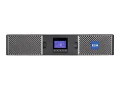 Eaton 9PX 3000i RT2U - UPS (rackmonterbar/ekstern) AC 200/208/220/230/240 V - 3000 watt - 3000 VA - enkeltfase - RS-232, USB - utgangskontakter: 10 - PFC - 2U - 19&quot; - svart/s&#248;lv