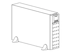 APC Smart-UPS SRT SRT2200UXI-NCLI UPS (rackmonterbar/ekstern) - AC 220/230/240 V - 1980 watt - 2200 VA - uten batteri - serial, USB, Ethernet - utgangskontakter: 8 - 2U