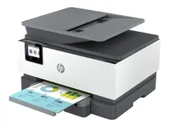 HP Officejet Pro 9014e All-in-One - Multifunksjonsskriver farge - ink-jet - Legal (216 x 356 mm) (original) - A4/Legal (medie) - opp til 21 spm (kopiering) - opp til 22 spm (trykking) - 250 ark - USB 2.0, LAN, Wi-Fi(n), USB-vert - HP Instant Ink-kvalifisert