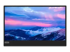 Lenovo L152 - LED-skjerm - 15.6&quot; (16&quot; synlig) portabel - 1920 x 1080 Full HD (1080p) - IPS - 250 cd/m&#178; - 1000:1 - 6 ms - 2xUSB-C - ravnsort