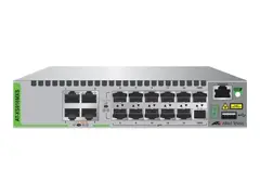 Allied Telesis AT XS916MXS - Switch L2+ - Styrt - 4 x 100/1000/10000 + 12 x 10 Gigabit SFP+ - stasjon&#230;r, rackmonterbar, veggmonterbar