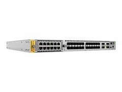 Allied Telesis AT X950-28XSQ - Switch L3 - Styrt - 24 x 1 Gigabit / 10 Gigabit SFP+ + 4 x 40/100 Gigabit QSFP+ / QSFP28 - rackmonterbar - med 1-&#229;rs Net Cover-st&#248;tte