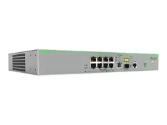 Allied Telesis CentreCOM FS980M/9PS - Switch L3 - Styrt - 8 x 10/100 (PoE+) + 1 x kombo Gigabit SFP (opplink) - rackmonterbar - PoE+ (150 W)