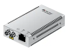 Allied Telesis AT MMC2000/ST - Fibermedieomformer 1GbE - 10Base-T, 1000Base-SX, 100Base-TX, 1000Base-T - RJ-45 / ST flermodus - opp til 550 m - 850 nm - TAA-samsvar