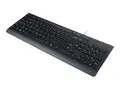 Lenovo Essential - Tastatur - USB Dansk - svart - FRU