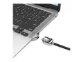 Compulocks MacBook Air 2019-2022 Lock Adapter With Keyed Lock Sikkerhetskabell&#229;s - s&#248;lv - for MacBook Air 13,3&quot;