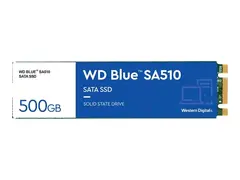 WD Blue SA510 WDS500G3B0B - SSD 500 GB - intern - M.2 2280 - SATA 6Gb/s - bl&#229;