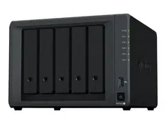 Synology Disk Station DS1522+ - NAS-server 5 br&#248;nner - SATA 6Gb/s - RAID RAID 0, 1, 5, 6, 10, JBOD - RAM 8 GB - Gigabit Ethernet - iSCSI st&#248;tte