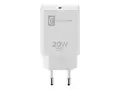 Cellular Line ACHIPHUSBCPD20WW Str&#248;madapter - 20 watt - 3 A - PD (24 pin USB-C) - hvit