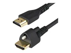 STARTECH.COM 1m HDMI Cable with Lockin Screw - 4K 60Hz HDR - High Speed HDMI 2