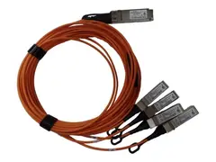 HPE Active Optical Cable - Direkte 40GBase-koblingskabel QSFP+ til SFP+ - 5 m - fiberoptisk - aktiv