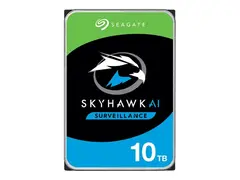 Seagate SkyHawk AI ST10000VE001 - Harddisk 10 TB - intern - 3.5&quot; - SATA 6Gb/s - 7200 rpm - buffer: 256 MB