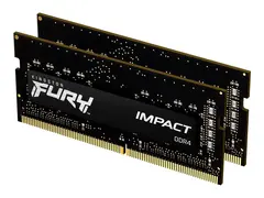 Kingston FURY Impact - DDR4 - sett 16 GB: 2 x 8 GB - SO DIMM 260-pin - 3200 MHz / PC4-25600 - ikke-bufret