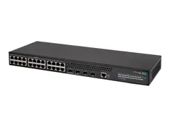 HPE FlexNetwork 5140 24G 4SFP+ EI Switch - L3 - smart - 24 x 10/100/1000 + 4 x 10 Gigabit Ethernet / 1 Gigabit Ethernet SFP+ - rackmonterbar